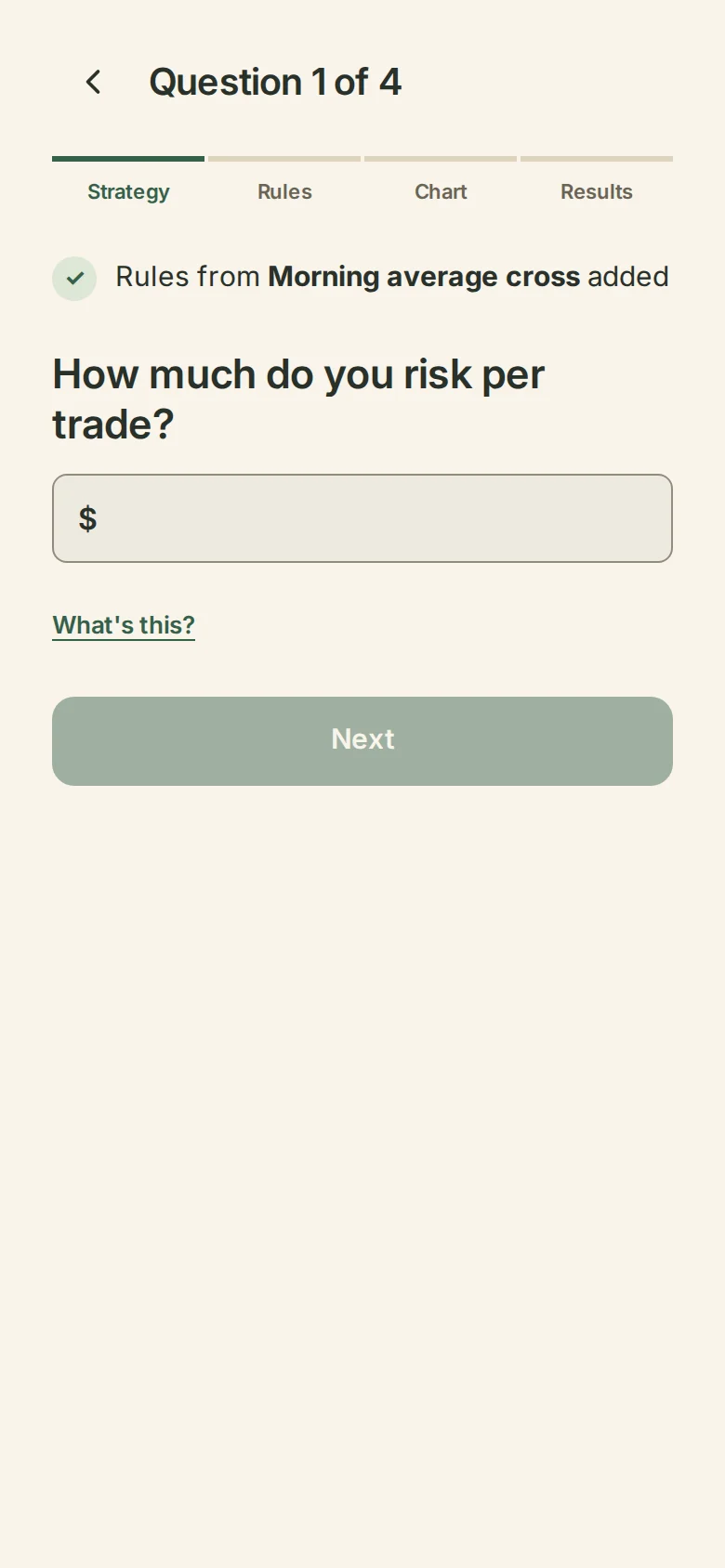 Bringing an indicator into Backtest